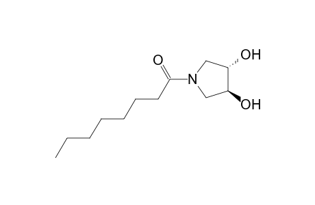 (3S,4S)-1-n-Octanoylpyrrolidine-3,4-diol