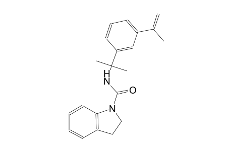 N-[1-(3-isopropenylphenyl)-1-methylethyl]-1-indolinecarboxamide