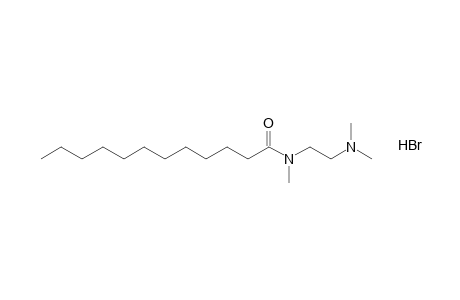 N-[2-(dimethylamino)ethyl]-N-methyldodecanamide, monohydrobromide