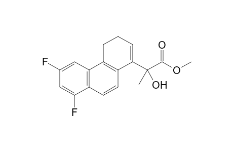 2-(6,8-difluoro-3,4-dihydrophenanthren-1-yl)-2-hydroxy-propionic acid methyl ester