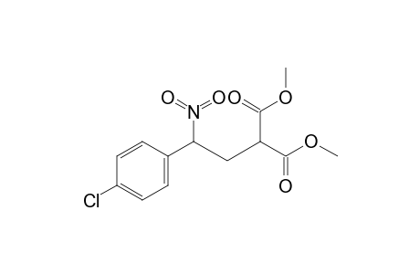1-[3',3'-bis(Methoxycarbonyl)-1'-nitropropyl]-4-chlorobenzene