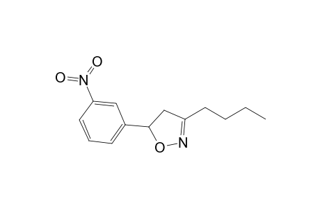 3-n-Butyl-5-(3-nitrophenyl)isoxazoline