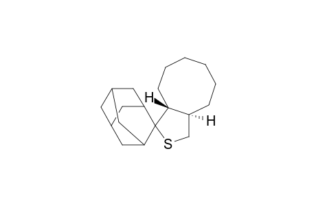 Decahydro-spiro[adamantane-2,1'-cycloocta[c]thiophene]