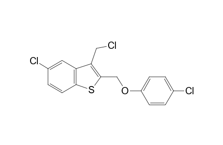5-chloro-3-(chloromethyl)-2-[(p-chlorophenoxy)methyl]benzo[b]thiophene
