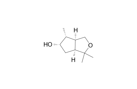 (3aR,4R,5S,6aS)-1,1,4-Trimethylhexahydro-1H-cyclopenta[c]furan-5-ol