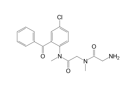 N'-Methyl-2'-benzoyl-4'-chloro-N'-glycylsarcosinanilide