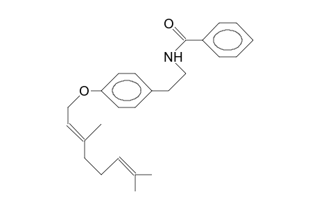 O-Geranyl-tyramine benzamide