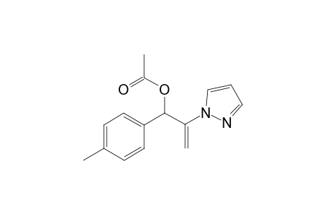 2-(1H-Pyrazol-1-yl)-1-p-tolylallyl acetate