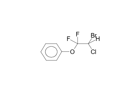 1-PHENOXY-1,1-DIFLUORO-2-CHLORO-2-BROMOETHANE
