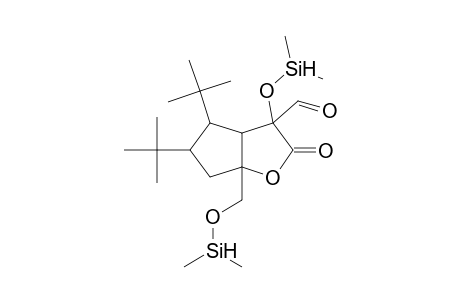 7-tert-Butyldimethylsiloxy-6-tert-butyldimethylsiloxymethyl-3-oxo-2-oxabicyclo[3.3.0]octane-4-carbaldehyde