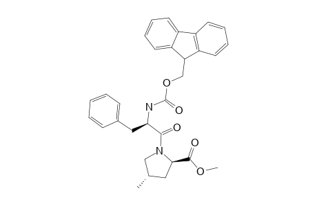 (RAC)-TRANS-1-FLUORENYL-9-METHOXYCARBONYL-PHENYLALANINE-4-METHYLPYRROLIDINE-2-CARBOXYLIC-ACID-METHYLESTER