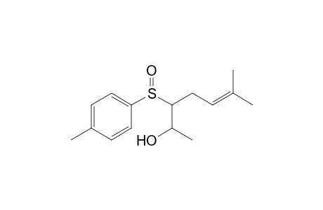 6-Methyl-3-[(4'-methylphenyl)sulfinyl]hept-5-en-2-ol