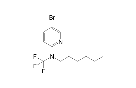 5-Bromo-2-[hexyl(trifluoromethyl)amino]pyridine