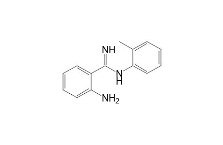 2-Amino-N-(2-methylphenyl)benzamidine