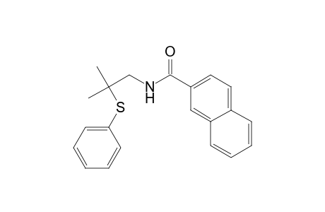 N-(2-Methyl-2-phenylthiopropyl)-2-naphthamide