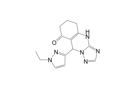 9-(1-ethyl-1H-pyrazol-3-yl)-5,6,7,9-tetrahydro[1,2,4]triazolo[5,1-b]quinazolin-8(4H)-one