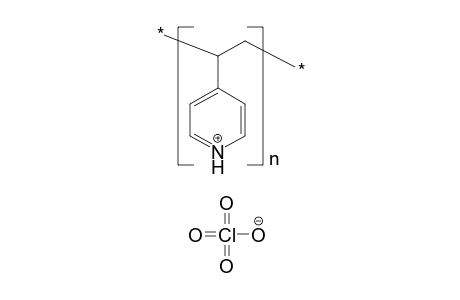 Poly(4-vinylpyridinium perchlorate)