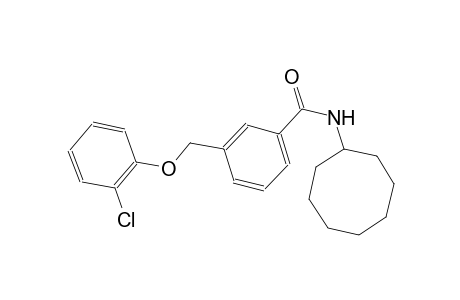 3-[(2-chlorophenoxy)methyl]-N-cyclooctylbenzamide