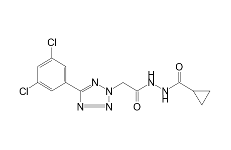 1-(cyclopropylcarbonyl)-2-{[5-(3,5-dichlorophenyl)-2H-tetrazol-2-yl]acetyl}hydrazine