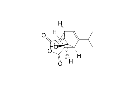 4,7-Ethanoisobenzofuran-1,3,8-trione, 3a,4,7,7a-tetrahydro-9-hydroxy-9-methyl-6-(1-methylethyl)-, (3a.alpha.,4.alpha.,7.alpha.,7a.alpha., 9R*)-(.+-.)-