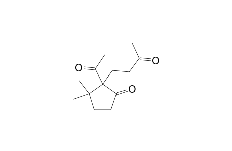 2-Acetyl-3,3-dimethyl-2-(3-oxobutyl)cyclopentanone