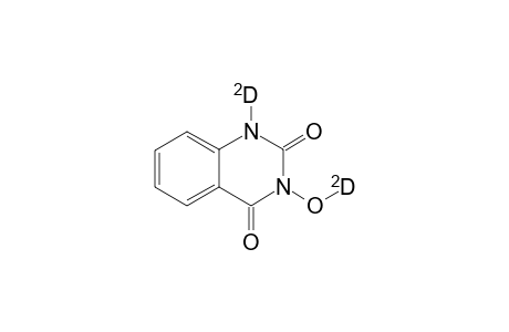 1-Deutero-3-deuteroxyquinazoline-2,4(1H,3H)dione