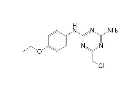 N-[4-amino-6-(chloromethyl)-1,3,5-triazin-2-yl]-N-(4-ethoxyphenyl)amine