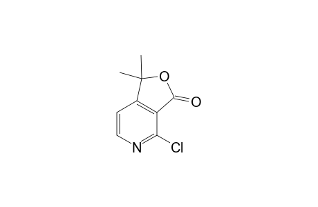 4-Chloro-1,1-dimethyl-3-oxo-1,3-dihydrofurao[3,4-c]pyridne