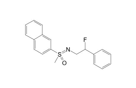 [(2-Fluoro-2-phenylethyl)imino](methyl)(naphthalen-2-yl)-.lambda.6-sulfanone