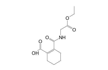 2-[(2-ethoxy-2-keto-ethyl)carbamoyl]cyclohexene-1-carboxylic acid