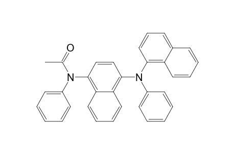 Acetamide, N-[4-(1-naphthalenylphenylamino)-1-naphthalenyl]-N-phenyl-