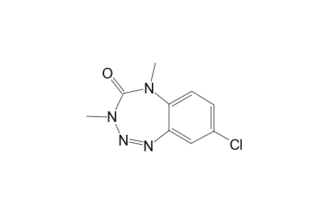 8-chloro-3,5-dimethyl-1,2,3,5-benzotetrazepin-4-one