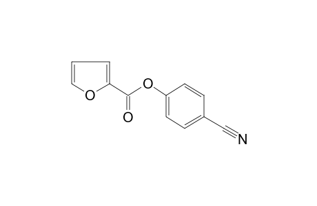 2-Furoic acid, 4-cyanophenyl ester