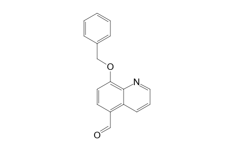 8-Benzoxyquinoline-5-carbaldehyde