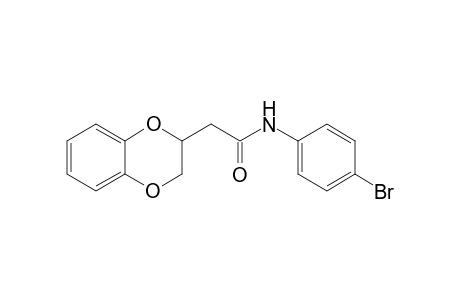 Acetamide, N-(4-bromophenyl)-2-(2,3-dihydrobenzo[1,4]dioxin-2-yl)-
