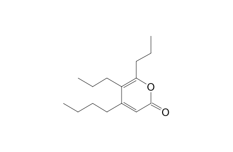 4-Butyl-5,6-dipropyl-2H-pyran-2-one