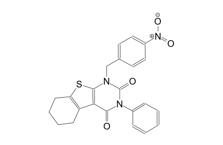 1-(4-nitrobenzyl)-3-phenyl-5,6,7,8-tetrahydro[1]benzothieno[2,3-d]pyrimidine-2,4(1H,3H)-dione