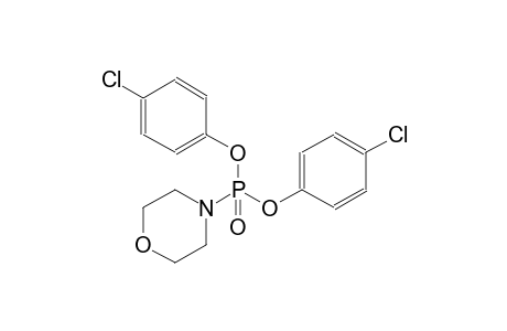 bis(4-chlorophenyl) 4-morpholinylphosphonate