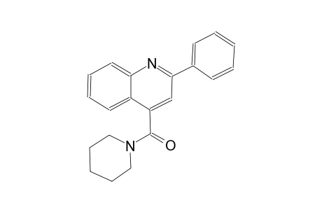 2-phenyl-4-(1-piperidinylcarbonyl)quinoline