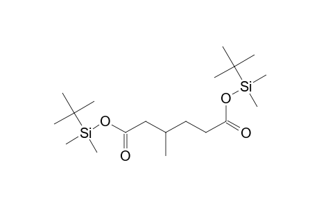 Hexanedioic acid, 3-methyl-, bis(tert-butyldimethylsilyl) ester