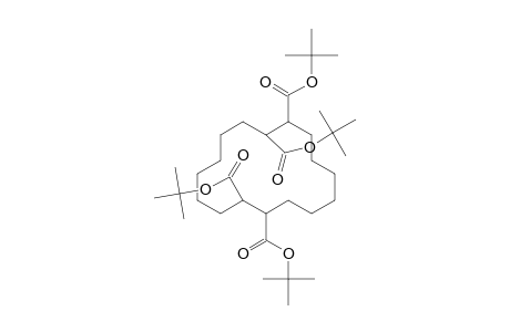 Cyclohexadecane-1,2,9,10-tetracarboxylic acid, tetra-t-butyl ester