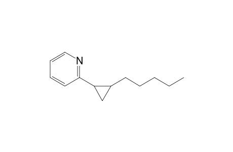 1-(2-Pyridinyl)-2-pentylcyclopropane