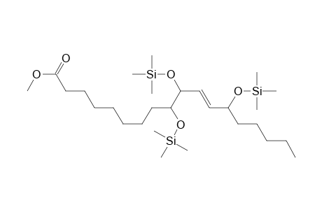 11-Octadecenoic acid, 9,10,13-tris[(trimethylsilyl)oxy]-, methyl ester