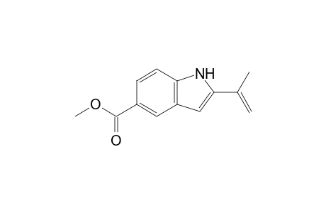 Methyl 2-(prop-1-en-2-yl)-1H-indole-5-carboxylate