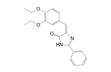 (5E)-5-(3,4-diethoxybenzylidene)-2-phenyl-3,5-dihydro-4H-imidazol-4-one