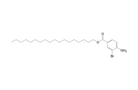 Benzoic acid, 4-amino-3-bromo-, octadecyl ester