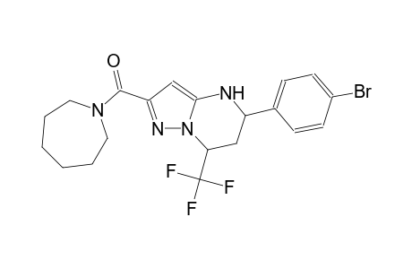 5-(4-bromophenyl)-2-(hexahydro-1H-azepin-1-ylcarbonyl)-7-(trifluoromethyl)-4,5,6,7-tetrahydropyrazolo[1,5-a]pyrimidine