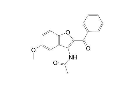 N-(2-Benzoyl-5-methoxy-1-benzofuran-3-yl)acetamide