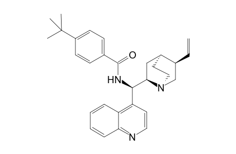 N-[9'-Deoxy-epicinchonin-9'-yl]-4-(t-butyl)benzamide