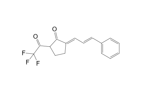 2-Cinnamylidene-5-(trifluoroacetyl)-cyclopentanone